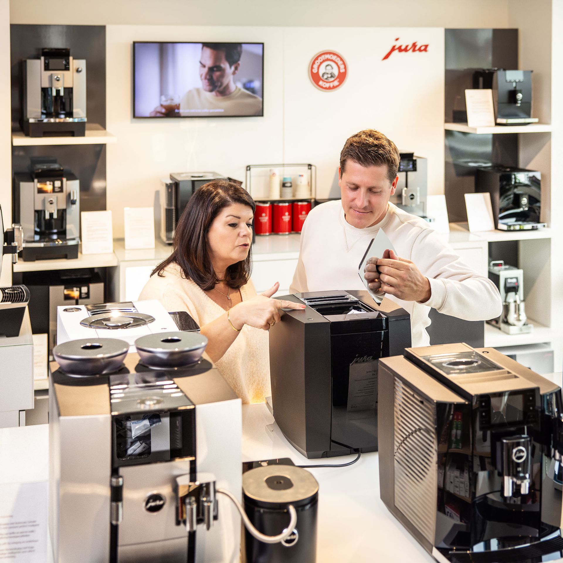 vacature verkoper JURA espressotoestellen Grootmoeders Koffie