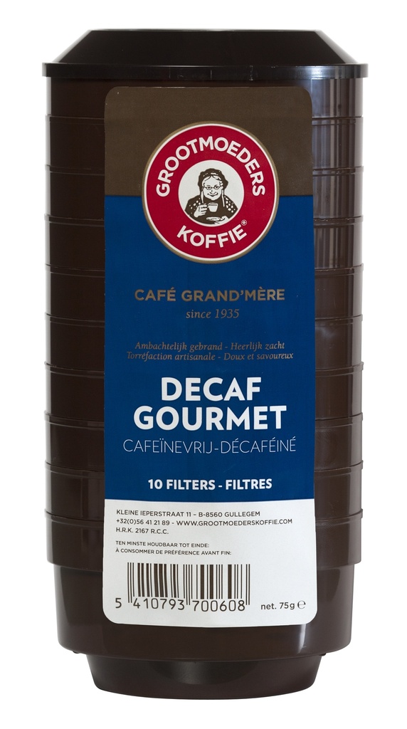 Filters decaf 10st
