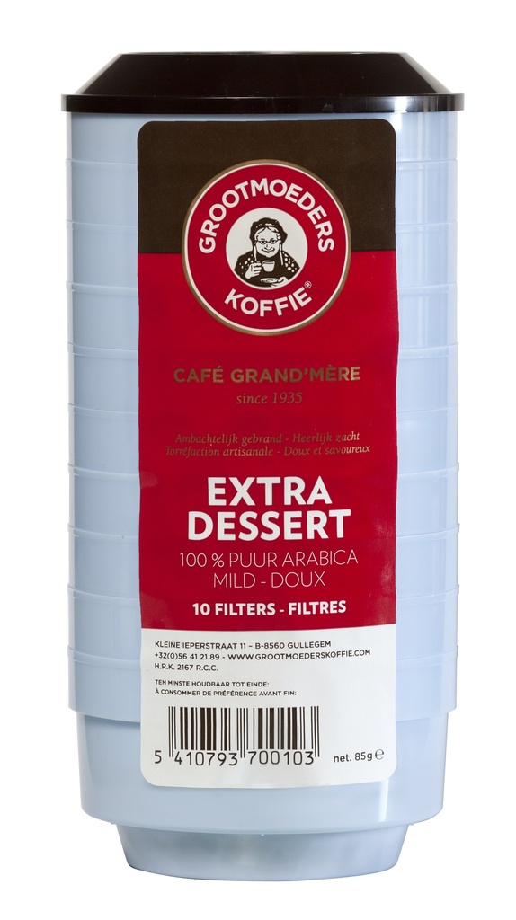 Filters extra dessert 10st