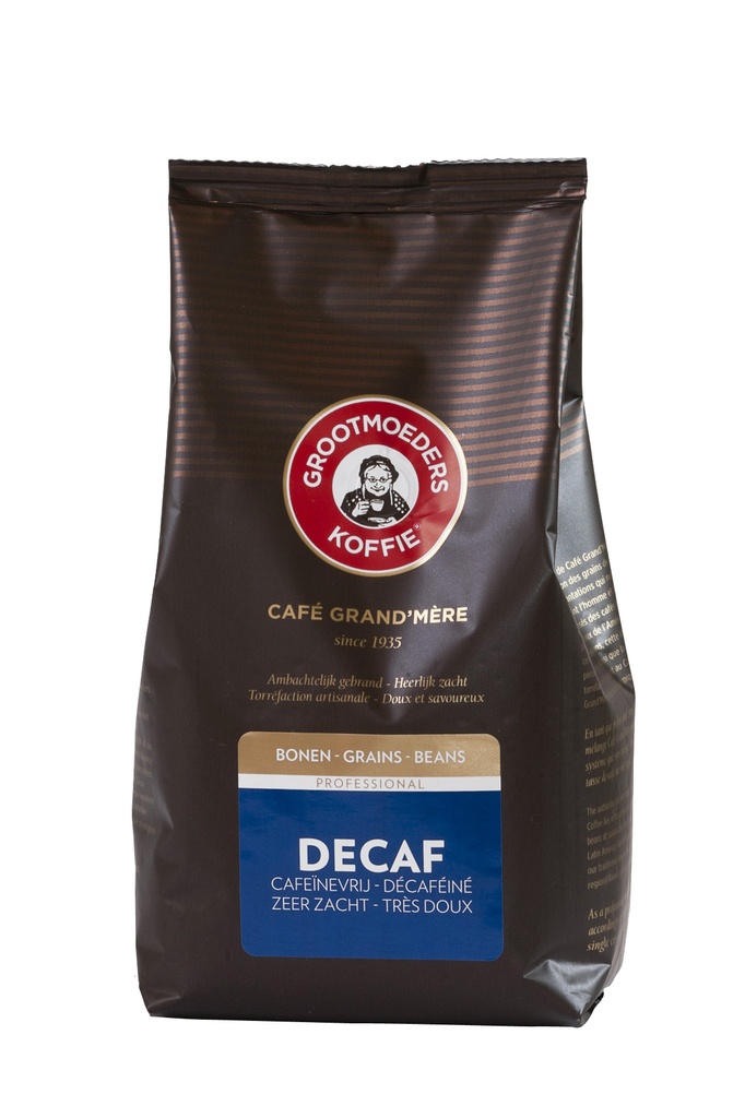 Decaf prof 500 g bonen