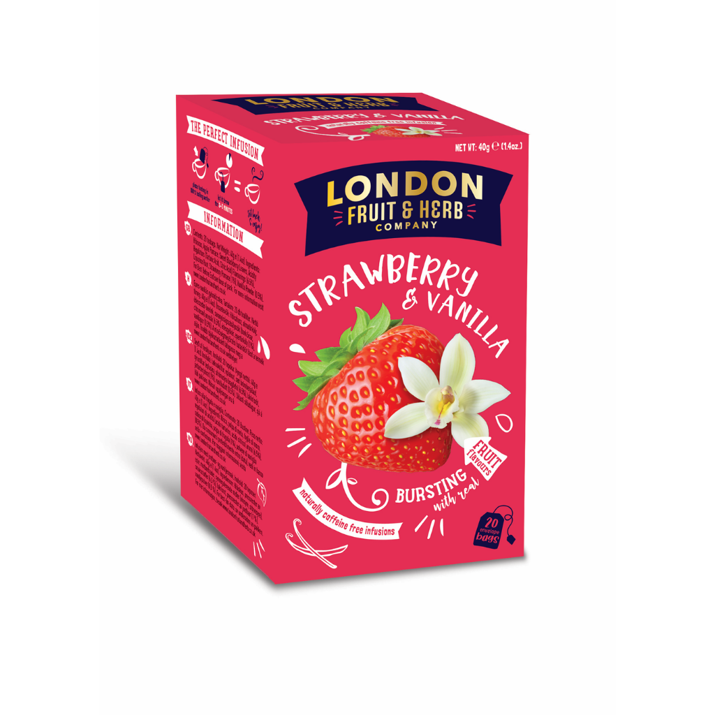 [TF0451] London f&h | Strawberry & vanille | 20st