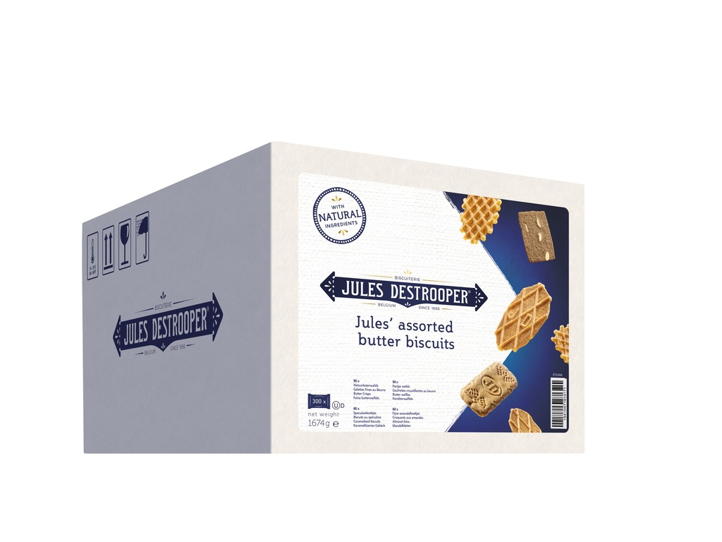 [TF0511] Jules Destrooper | Assorted butter biscuits | 300st