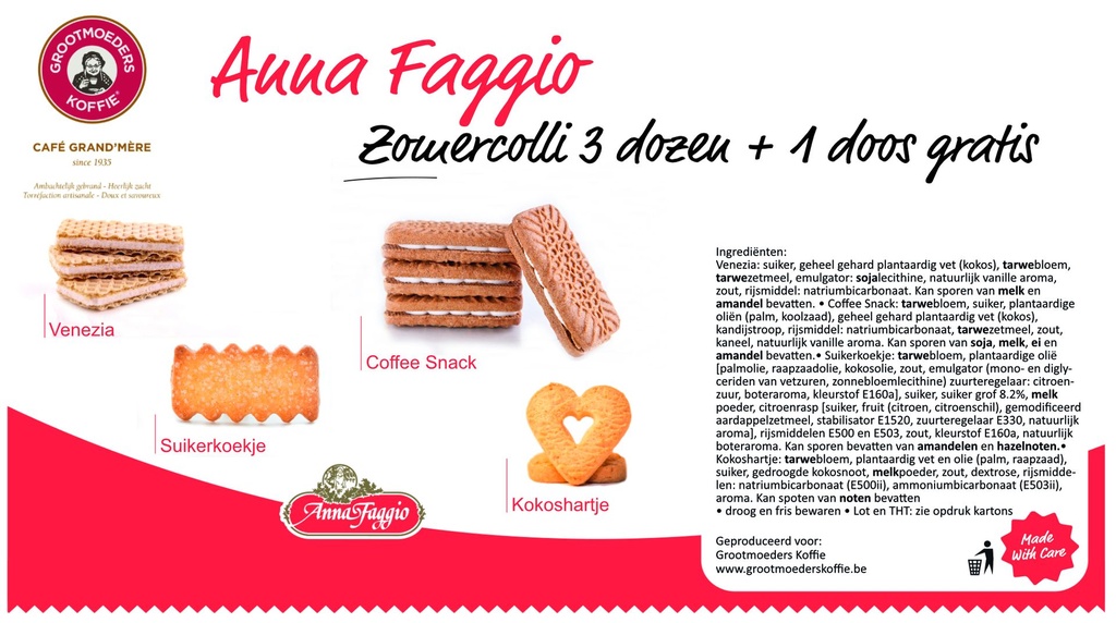 Anna Faggio | Zomercolli 3+1 gratis | 570st