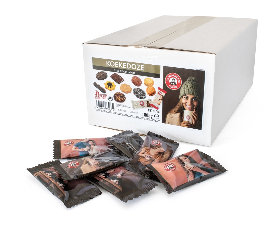 GMK | Koekedoze chocolade DOOS | 150st