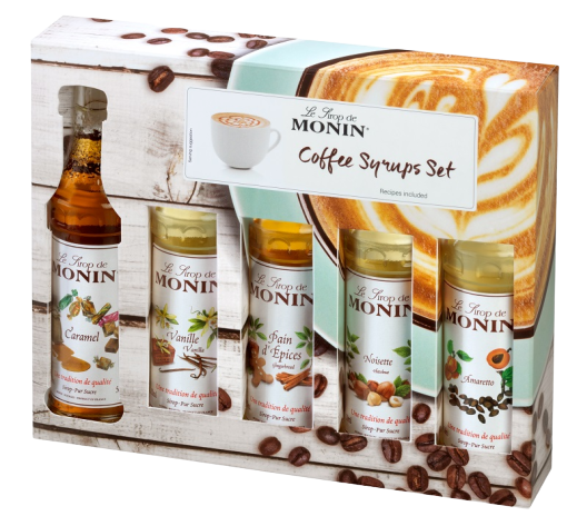 Monin | Mini coffee set | 5x5cl
