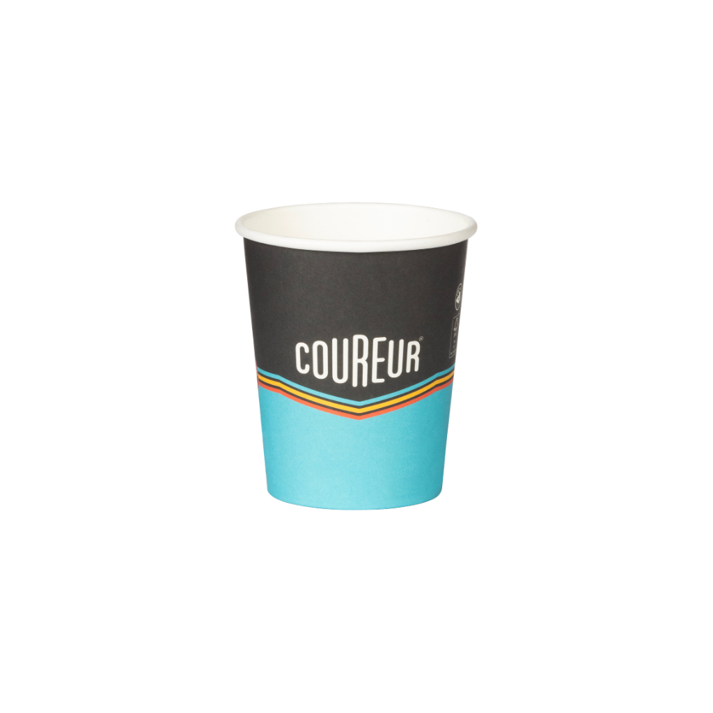 [TN0524] Kartonnen Koffiebeker Coureur NEW 100ml - 4oz - 50st 