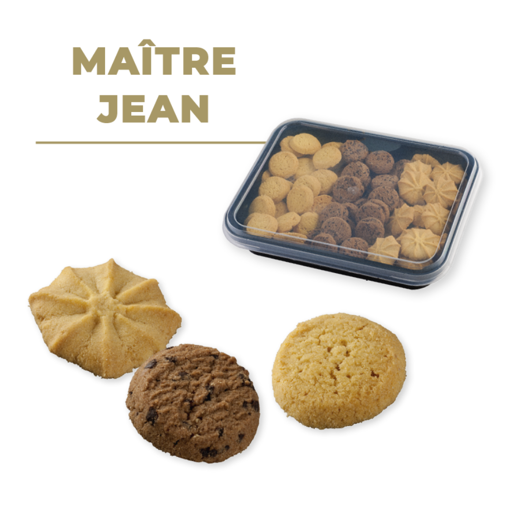 [TF0995] Maître Jean | 'Echte' boterkoekjes | 425st (4x105st) - Niet apart verpakt