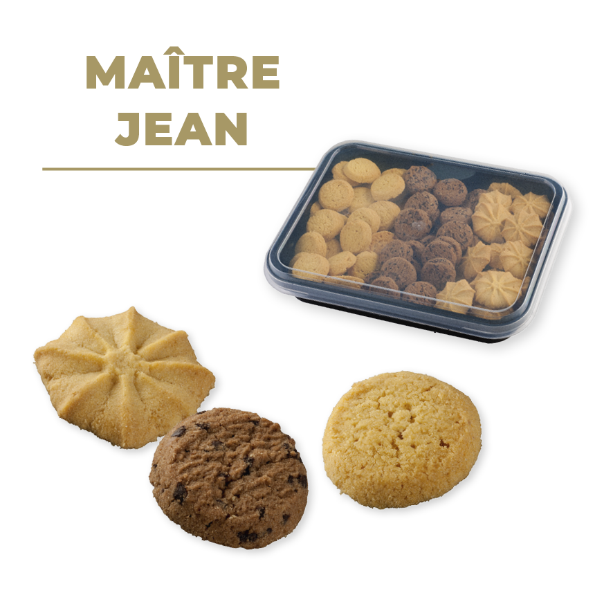 Maître Jean | 'Echte' boterkoekjes | 425st (4x105st) - Niet apart verpakt