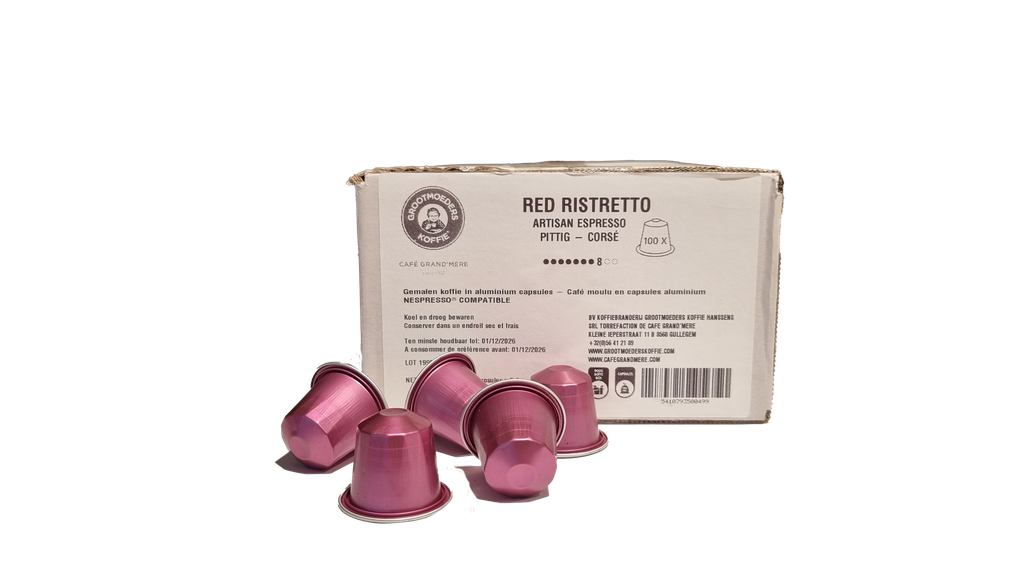 100st Capsules Red Ristretto
