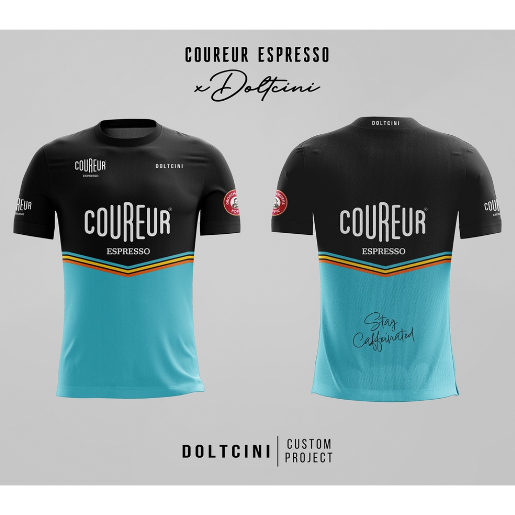 Loopshirt korte mouwen Coureur Espresso 