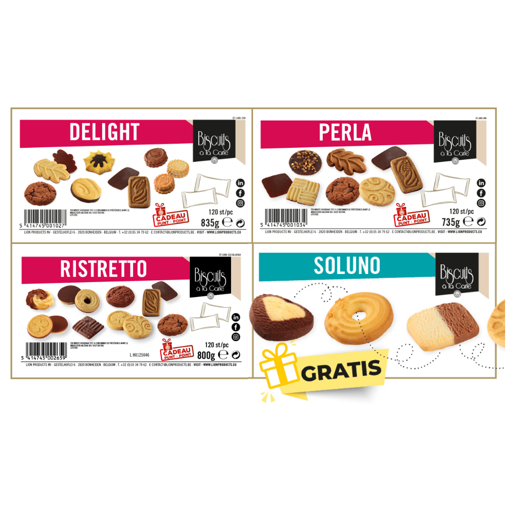 [TF1062] Delight colli 3+1 gratis | 480st
