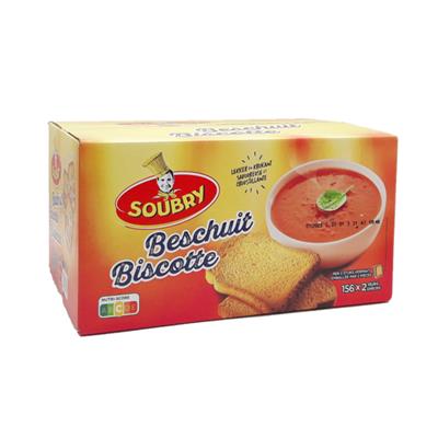 [TF0813] Soubry | Beschuiten | 156st (2x7,5g)