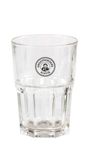 [TN0471] Latte glas | ribbel 35 cl