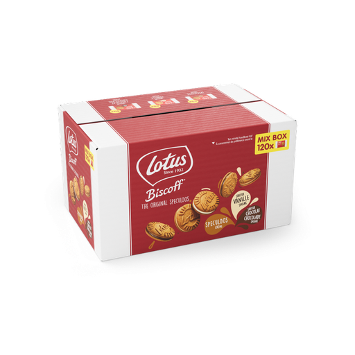 [TF0873] Lotus | Mix box gevulde speculoos | 120st