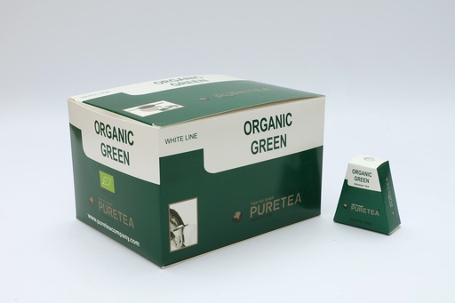 [TF0909] Pure Tea | Organic green (Bio) | 36st
