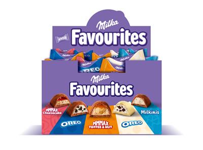 [TF0985] Milka | Favourites Mix 1kg | 108st 
