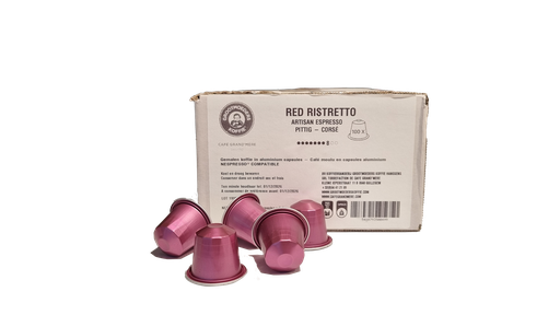[K10048] 100st Capsules Red Ristretto